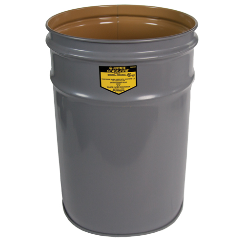 Cease-Fire&reg; Grey Smoking Receptacle Drum Auto Electric Service Ltd.