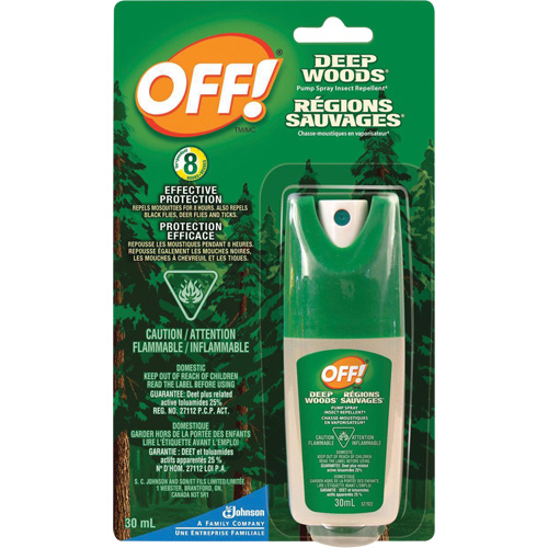 Insectifuge Off! R&eacute;gions sauvages, DEET &agrave; 25 %, Vaporisateur, 30 ml Auto Electric Service Ltd.