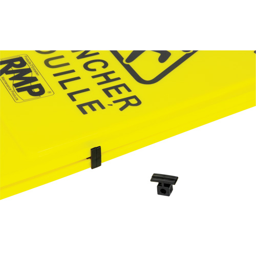 Safety Wet Floor Sign, Bilingual with Pictogram Auto Electric Service Ltd.