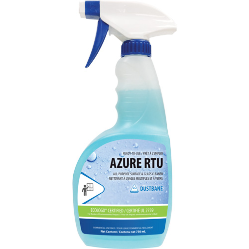 Nettoyant pour verre et fen&ecirc;tres Azure, 750 ml, Bouteille &agrave; g&acirc;chette Auto Electric Service Ltd.