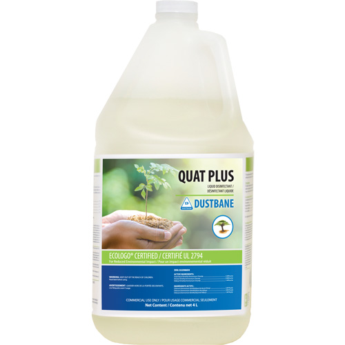 D&eacute;sinfectants et nettoyants Quat Plus, 4 L, Cruche Auto Electric Service Ltd.