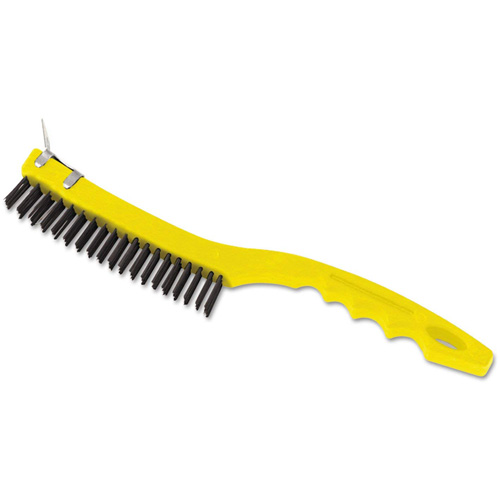 Brosses &agrave; manche long, Acier, 3 x 19 rangs de fils, Longueur 14" Auto Electric Service Ltd.
