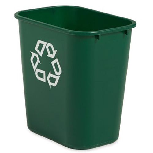Corbeille moyenne pour le recyclage, De bureau, Plastique, 28 pintes US Auto Electric Service Ltd.