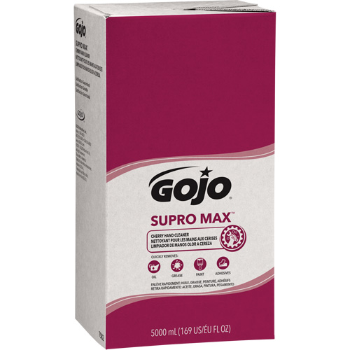 SUPRO MAX Hand Cleaner or GOJO&reg; PRO TDX Dispenser, Lotion, 5000 ml, Refill, Cherry Auto Electric Service Ltd.