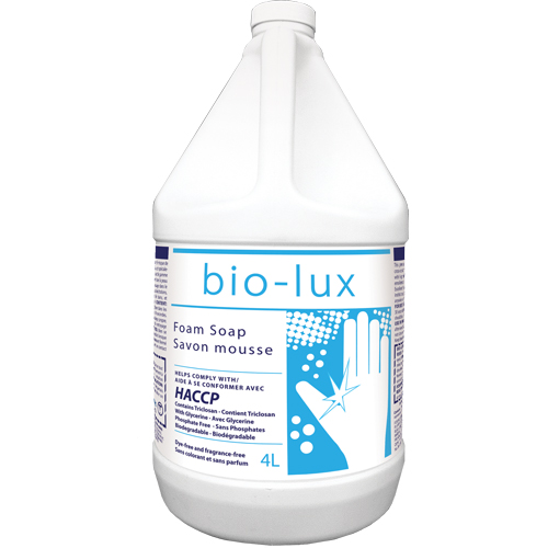 Savon antimicrobien Bio-Lux, Mousse, 4 L, Sans parfum Auto Electric Service Ltd.