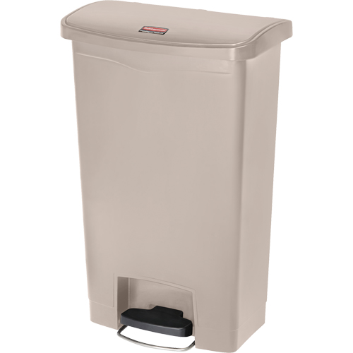 Slim Jim&reg; Waste Container, Resin, 13 US gal. Capacity Auto Electric Service Ltd.