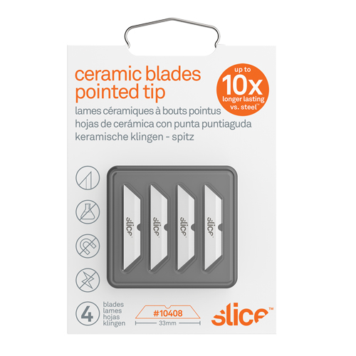 Slice Pointed-Tip Ceramic Box Cutter Blades, Single Style Auto Electric Service Ltd.