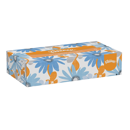 Kleenex&reg; Facial Tissue, 2 Ply, 8" L x 8-1/2" W, 125 Sheets/Box Auto Electric Service Ltd.