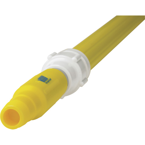 Manche de brosse pour plateforme, Brosse/Support &agrave; tampon, Jaune, T&eacute;lescopique, 62"-113" lo Auto Electric Service Ltd.