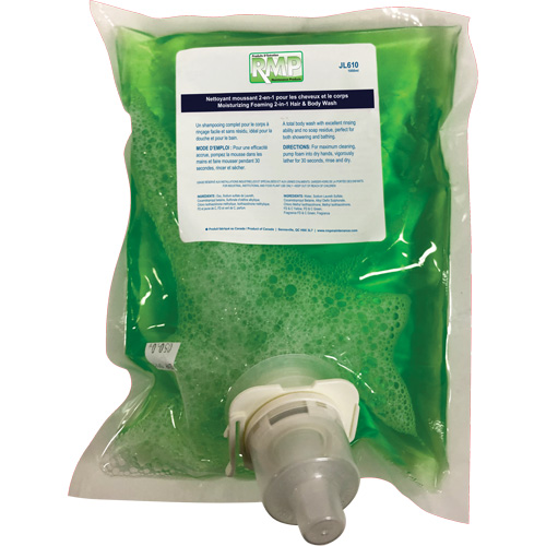 Moisturizing Hair & Body Wash, 1 L, Green Apple, Bag Cartridge Auto Electric Service Ltd.