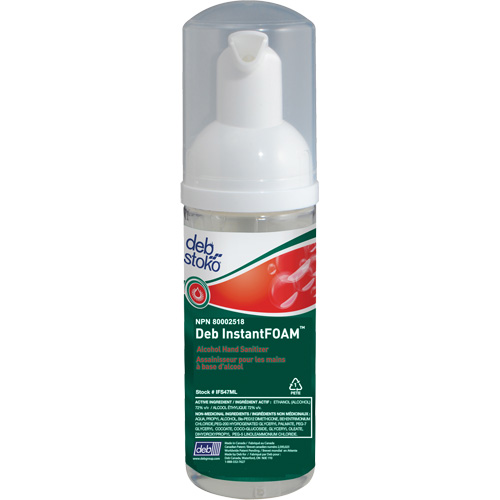 InstantFoam&reg; Hand Sanitizer, 47 ml, Pump Bottle, 70% Alcohol Auto Electric Service Ltd.