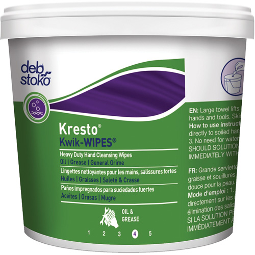 Serviettes Kresto Kwik-Wipes, 130 lingettes, 12" x 10" Auto Electric Service Ltd.