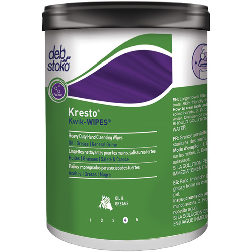 Serviettes Kresto Kwik-Wipes, 70 lingettes, 12" x 10" Auto Electric Service Ltd.
