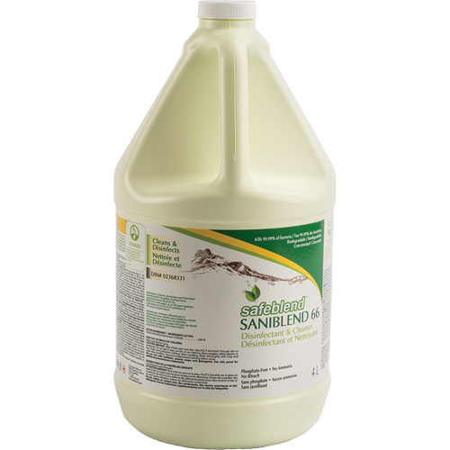 SaniBlend 66 Concentrated Disinfectant Cleaner, 4 L, Jug Auto Electric Service Ltd.