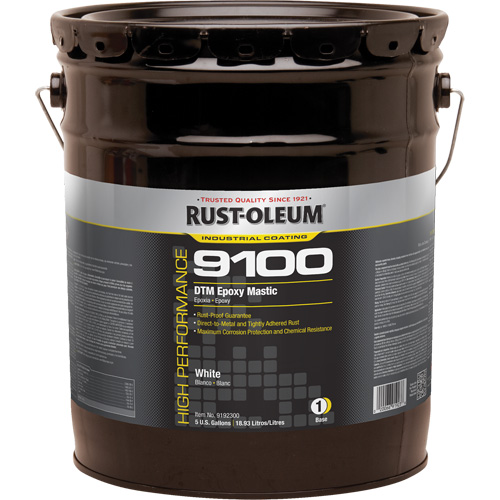 Base de mastic &eacute;poxy DTM du syst&egrave;me 9100, Blanc, 5 gal., Seau Auto Electric Service Ltd.