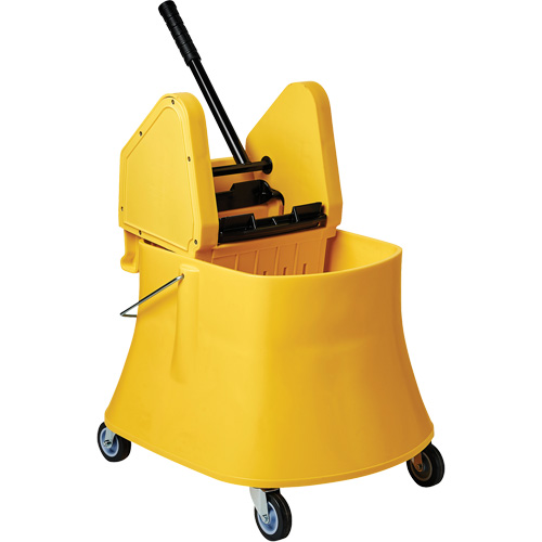 Champ Bucket & Wringer Combo, Down Press, 7.5 US Gal. (30 Quarts), Yellow Auto Electric Service Ltd.