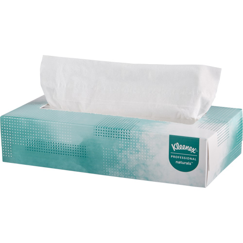 Papiers-mouchoirs Naturals de Kleenex, 2 pli, 8,4" lo x 8" la, 125 feuilles/boîte Auto Electric Service Ltd.