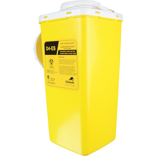 Biomedical Sharps Disposal Internal Container, 4 L Capacity Auto Electric Service Ltd.
