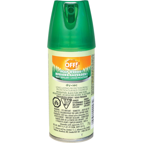 Insectifuge Off! R&eacute;gions sauvages, DEET &agrave; 25 %, Vaporisateur, 100 ml Auto Electric Service Ltd.