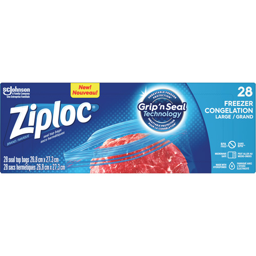 Sacs de cong&eacute;lation Ziploc Auto Electric Service Ltd.
