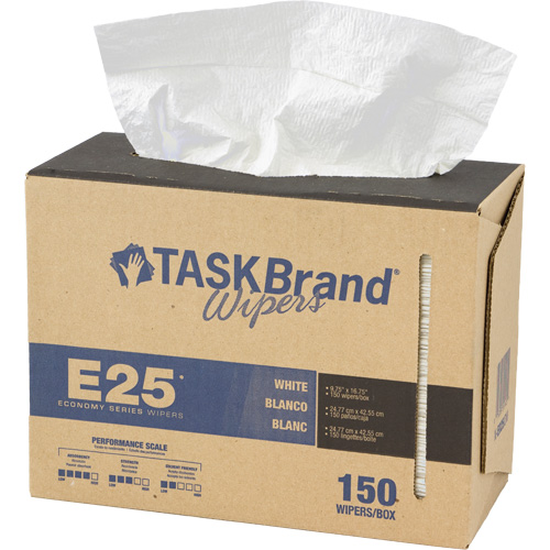 Essuie-tout &eacute;conomique &agrave; renfort tiss&eacute; TaskBrand E25, Tout usage, 16-3/4" lo x 9-3/4" la Auto Electric Service Ltd.