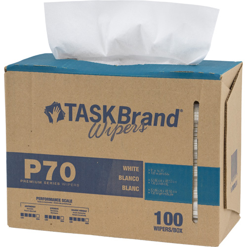 Chiffons de premi&egrave;re qualit&eacute; P70 TaskBrand, Robuste, 16-3/4" lo x 8-1/4" la Auto Electric Service Ltd.