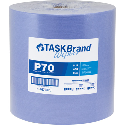 TaskBrand&reg; P70 Premium Series Wipers, Heavy-Duty, 13" L x 12" W Auto Electric Service Ltd.