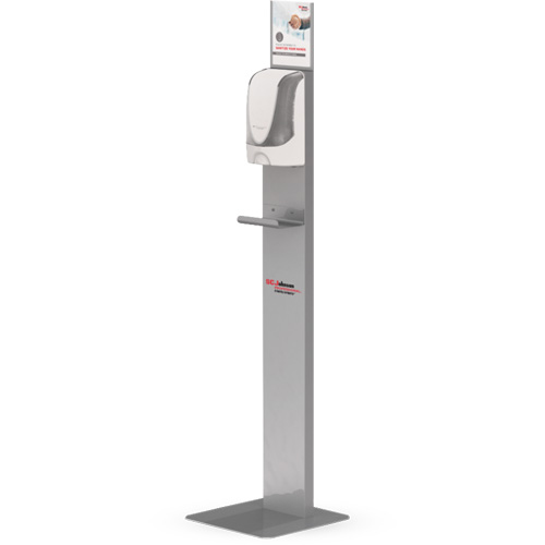 Touch-Free Hand Sanitizer Dispenser Floor Stand Auto Electric Service Ltd.