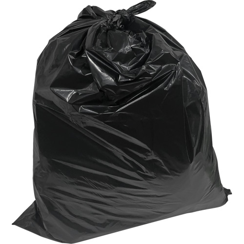 Industrial Garbage Bags, 3X Strong, 35" W x 50" L, 3.0 mils, Black, 194 L (44 Gal.) Capacity Auto Electric Service Ltd.