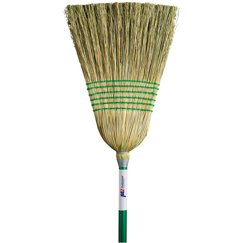 Light-Duty Corn Broom, 6-String, Wood Handle Auto Electric Service Ltd.