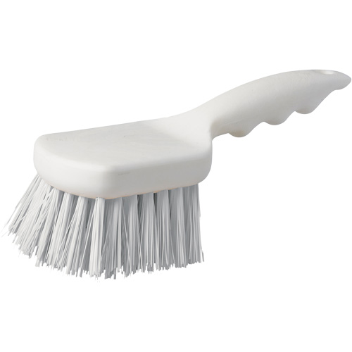 Short Handle Pot Brush, 9" L, Polypropylene Bristles, White Auto Electric Service Ltd.