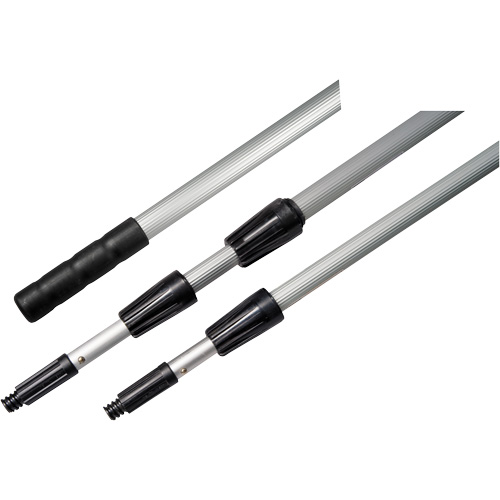 3-Piece Extension Handle, Aluminum, Telescopic, Threaded Taper Tip, 1" Diameter, 360" Length Auto Electric Service Ltd.