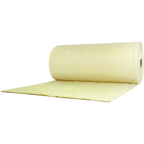 Chemical Sorbent Roll, Heavyweight, 150' L x 38" W, 89.4 gal Absorbancy Auto Electric Service Ltd.