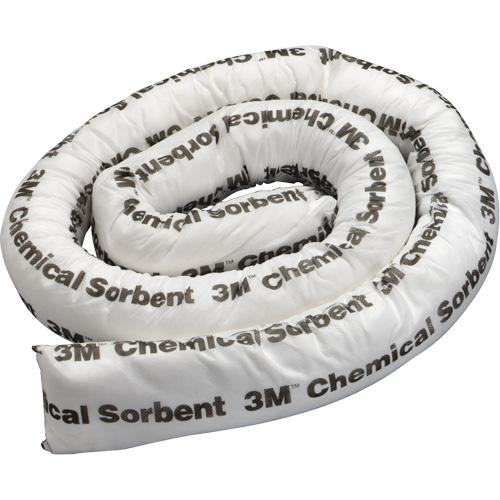 Chemical Sorbent Mini-Boom, Hazmat, 8' L x 3" W, 15.5 gal Absorbancy Auto Electric Service Ltd.