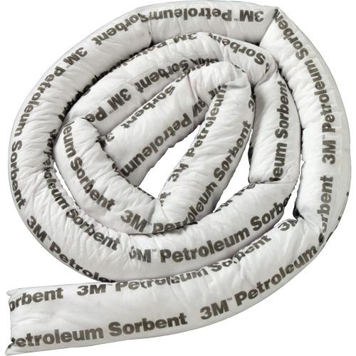 Petroleum Sorbent Mini-Boom, Oil Only, 1' L x 3" W, 15.7 gal Absorbancy Auto Electric Service Ltd.