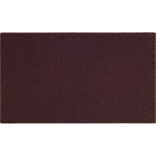 Natural Blend Pad, 14" x 20", Scrubbing, Maroon Auto Electric Service Ltd.