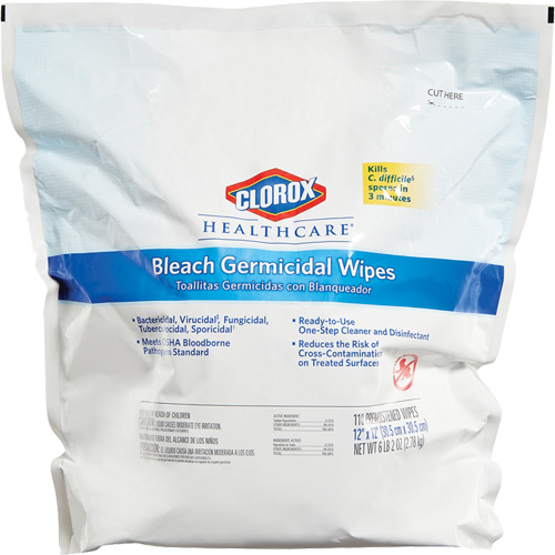 Healthcare&reg; Disinfecting Bleach Wipes Refill, 110 Count Auto Electric Service Ltd.
