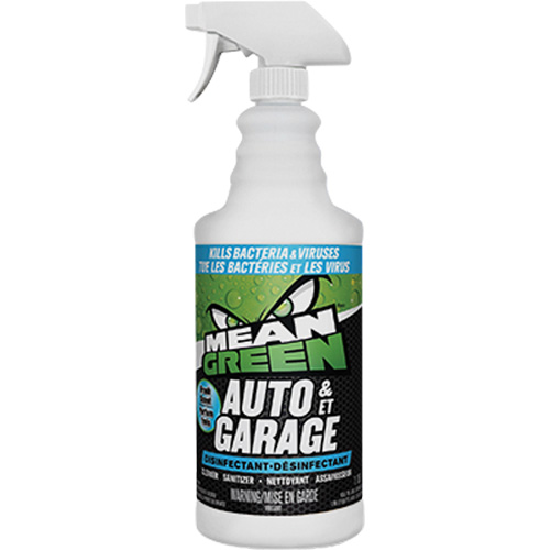 D&eacute;sinfectant pour lautomobile et le garage Mean Green, 1,18 L, Bouteille &agrave; g&acirc;chette Auto Electric Service Ltd.