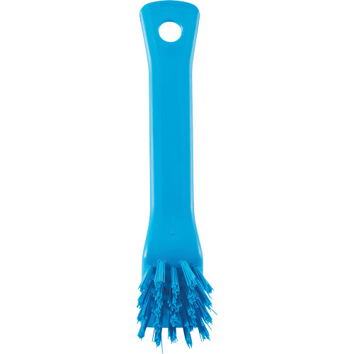 Brosse avec rebord grattoir, Soies Ferme, Longueur de 6", Bleu Auto Electric Service Ltd.