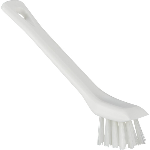 Brosse avec rebord grattoir, Soies Ferme, Longueur de 6", Blanc Auto Electric Service Ltd.