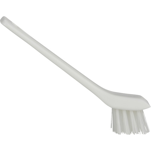 Brosse avec rebord grattoir, Soies Ferme, Longueur de 6", Blanc Auto Electric Service Ltd.