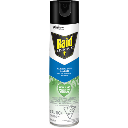 Insecticide pour insectes volants Essentials Raid, 350 g, Canette a&eacute;rosol Auto Electric Service Ltd.