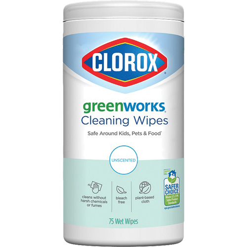 Lingettes nettoyantes GreenWorks, 75 lingettes Auto Electric Service Ltd.