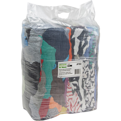 Chiffons fabriqu&eacute;s &agrave; partir de mat&eacute;riaux recycl&eacute;s, Coton, M&eacute;lange de couleurs, 25 lb Auto Electric Service Ltd.