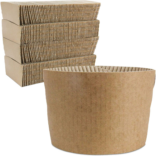 Kraft Coffee Cup Sleeves, Paper, 12 oz. - 20 oz., Brown Auto Electric Service Ltd.