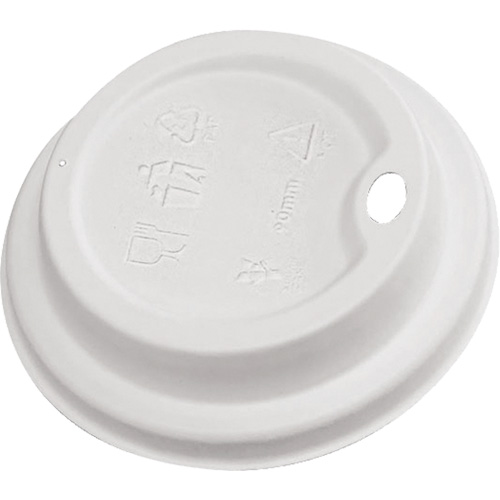 Couvercles &agrave; boire en d&ocirc;me blanc compostables Auto Electric Service Ltd.