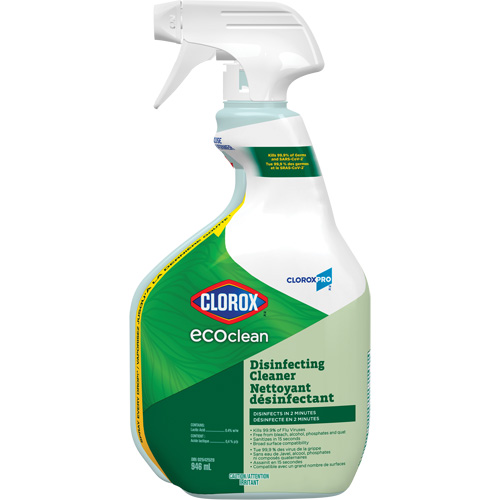 Nettoyant d&eacute;sinfectant CloroxPro Clorox EcoClean, 946 ml, Bouteille &agrave; g&acirc;chette Auto Electric Service Ltd.