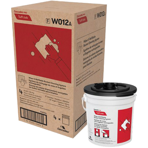 PRO Tuff-Job&reg; Refillable Bucket & Lid for W011 Wipers Auto Electric Service Ltd.