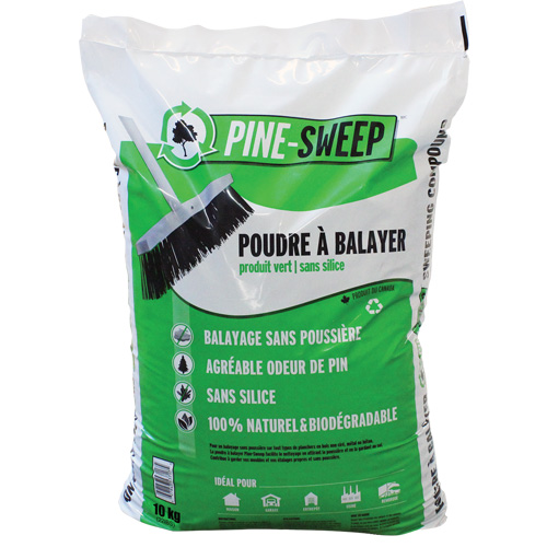 Pine Sweep Biodegradable Sweeping Compound, Bag, 22 lbs. (10 kg) Auto Electric Service Ltd.
