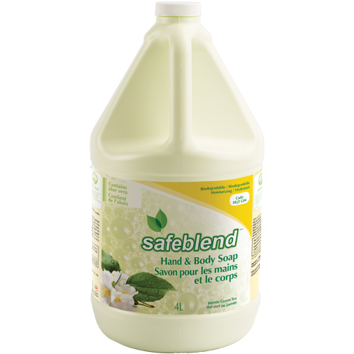 Savon pour les mains et le corps au th&eacute; vert et jasmin, Liquide, 4 L, Parfum&eacute; Auto Electric Service Ltd.